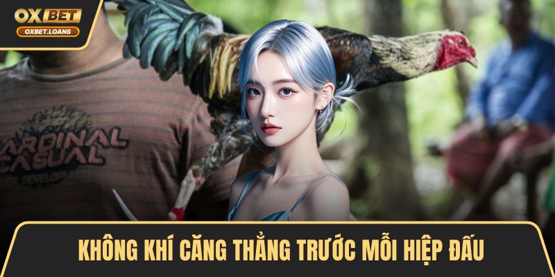 Không khí căng thẳng trước mỗi hiệp đấu